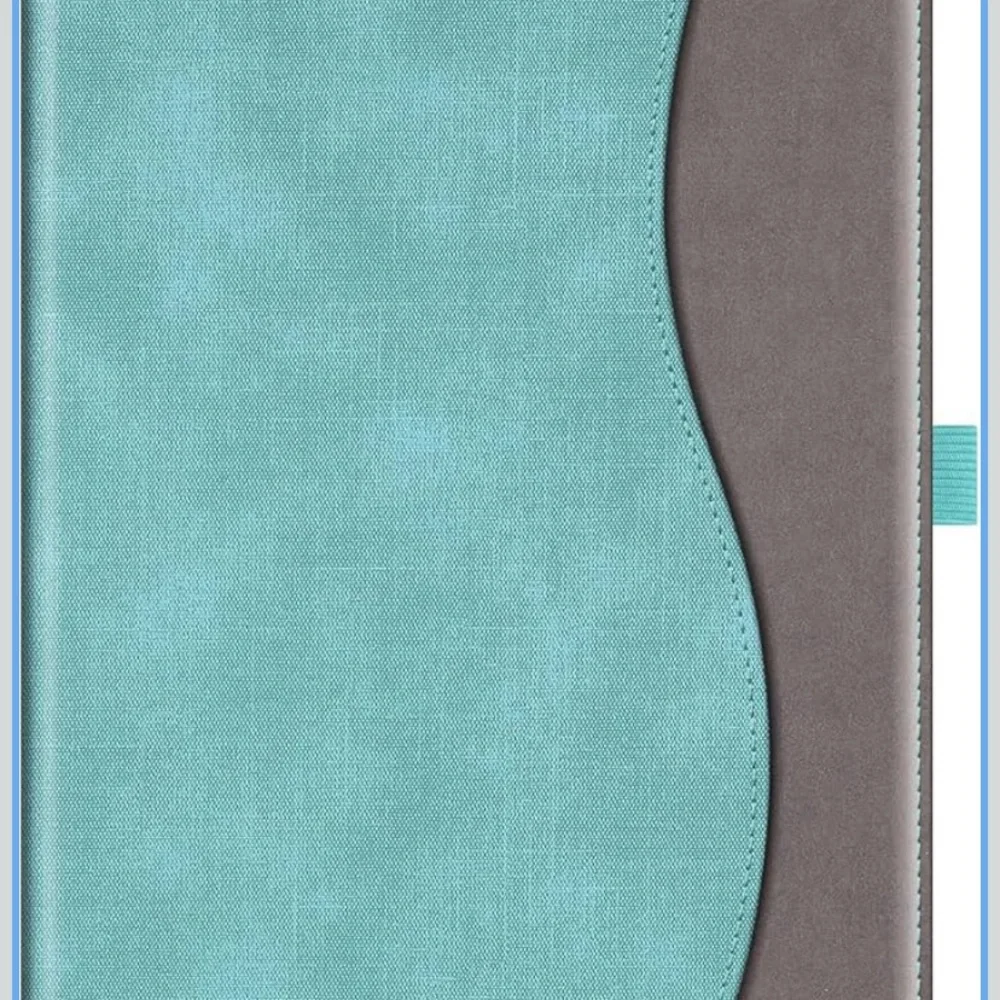 Aqua and Gray Tablet Cover